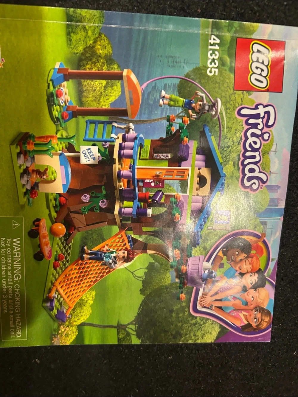 Lego Friends Purple & Green Treehouse Adventure Playset